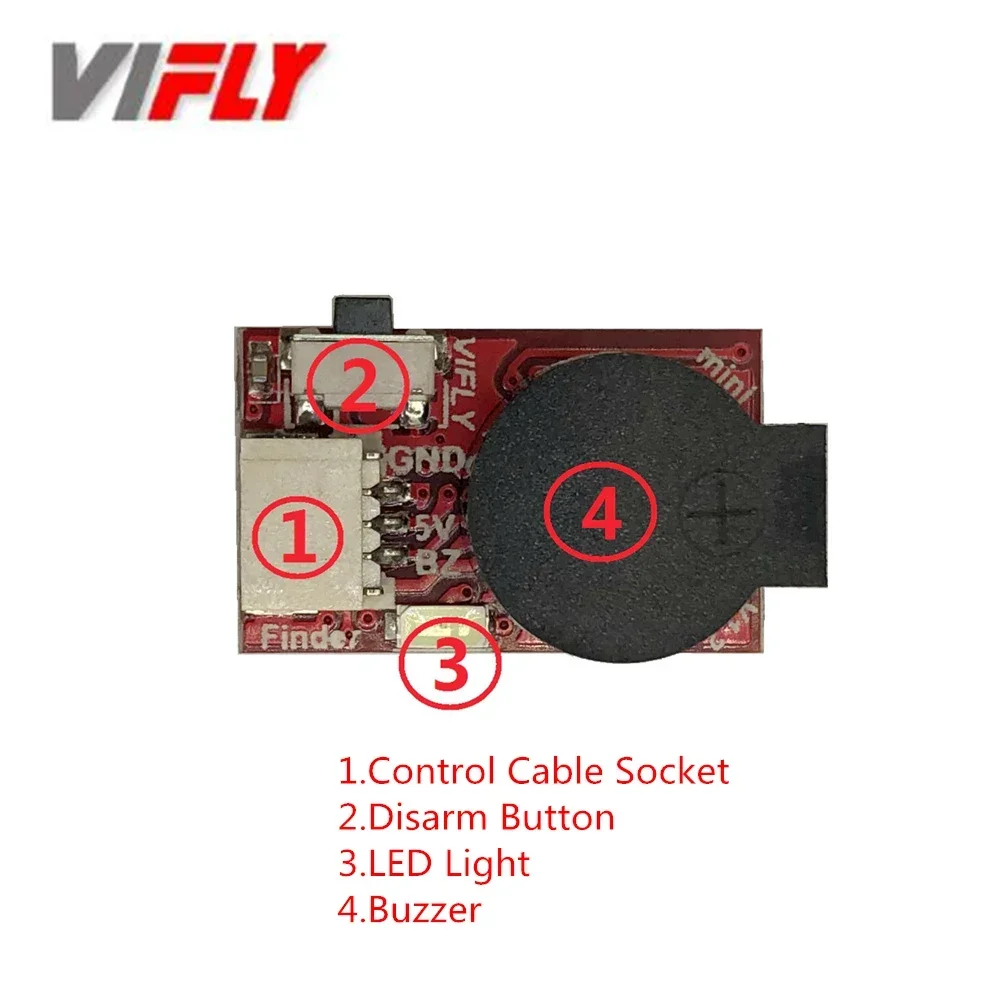 Foxeer Reaper F4 128K 65A Esc - VIFLY Finder 미니 마이크로 FPV 버저