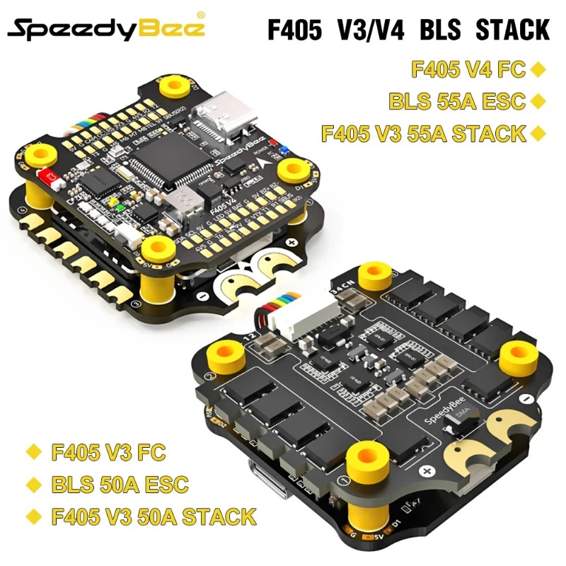 스피디비 F405 V3/V4 FC ESC 스택 3-6S - Speedybee F405 V4 Bls 55A Stack 리뷰 및 가격